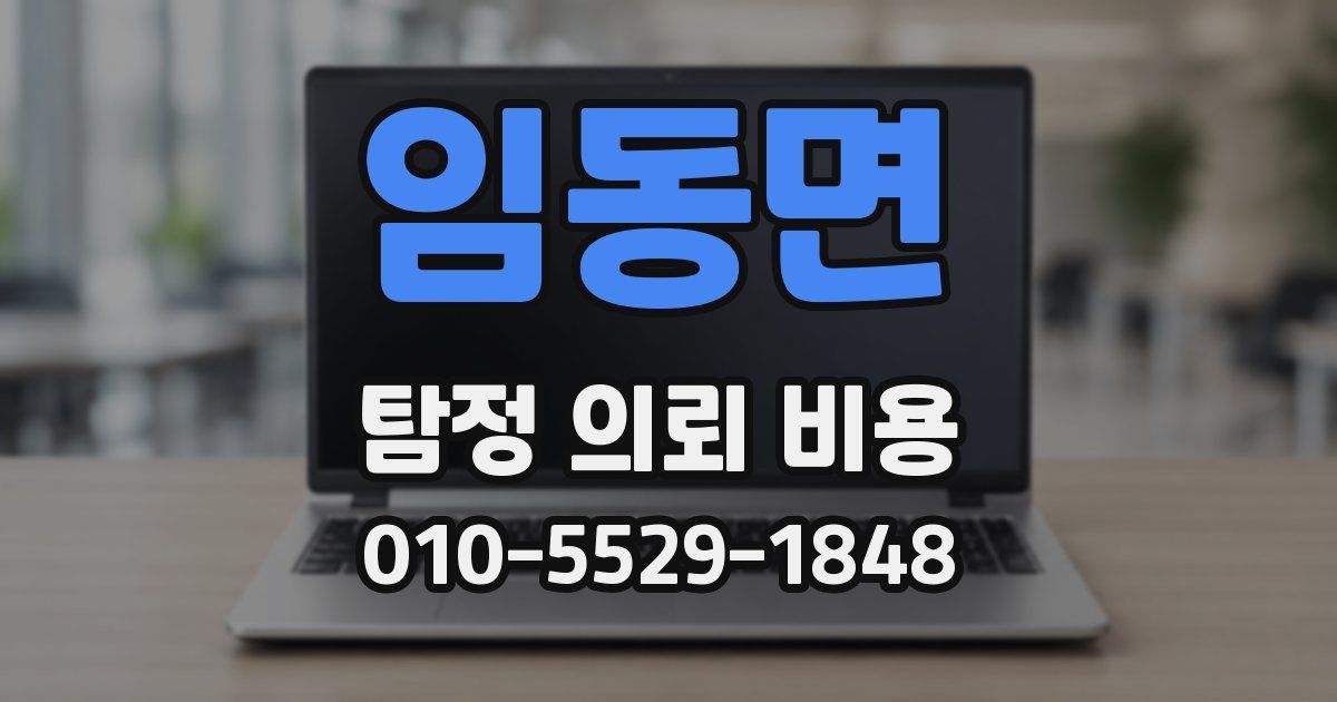 임동면 탐정 의뢰 비용