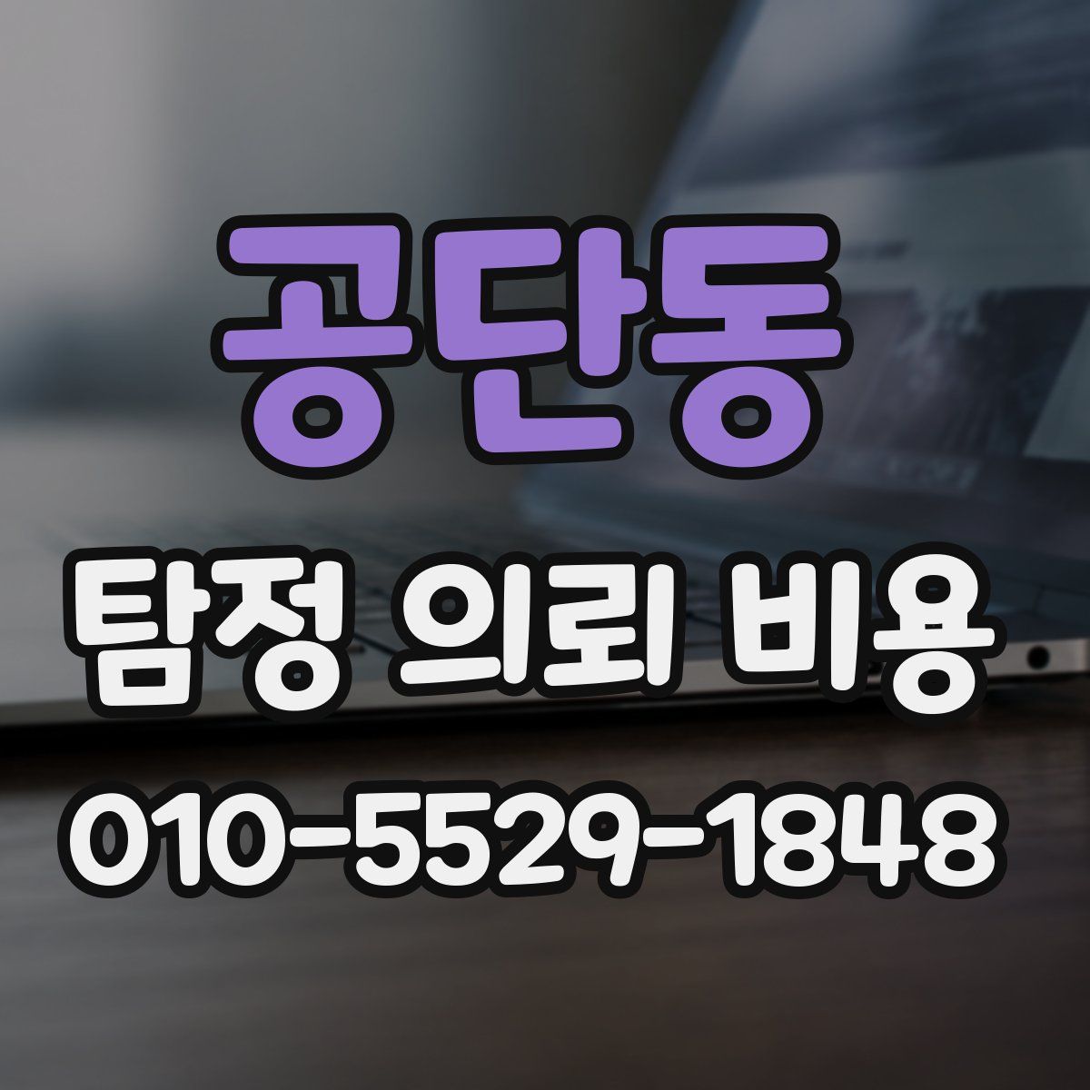 공단동 탐정 의뢰 비용