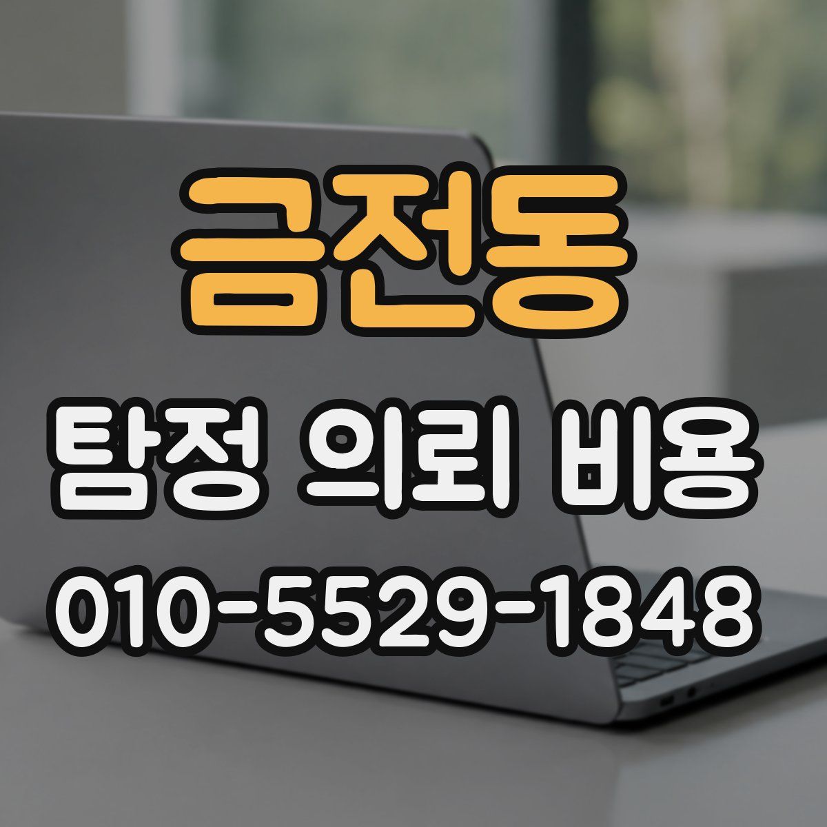 금전동 탐정 의뢰 비용