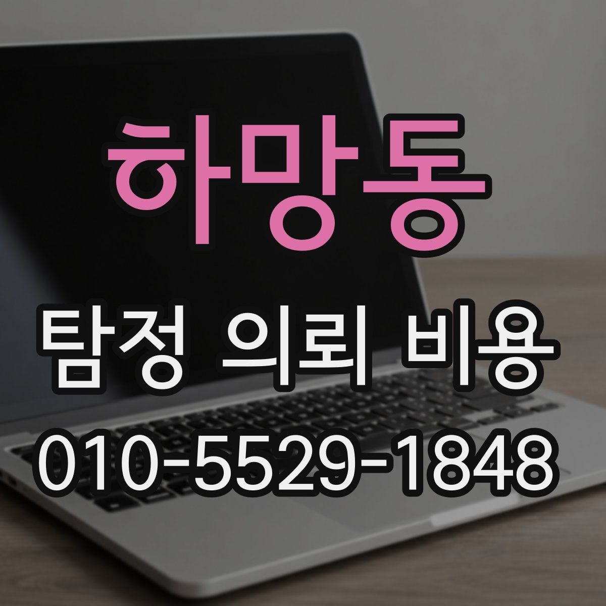 하망동 탐정 의뢰 비용