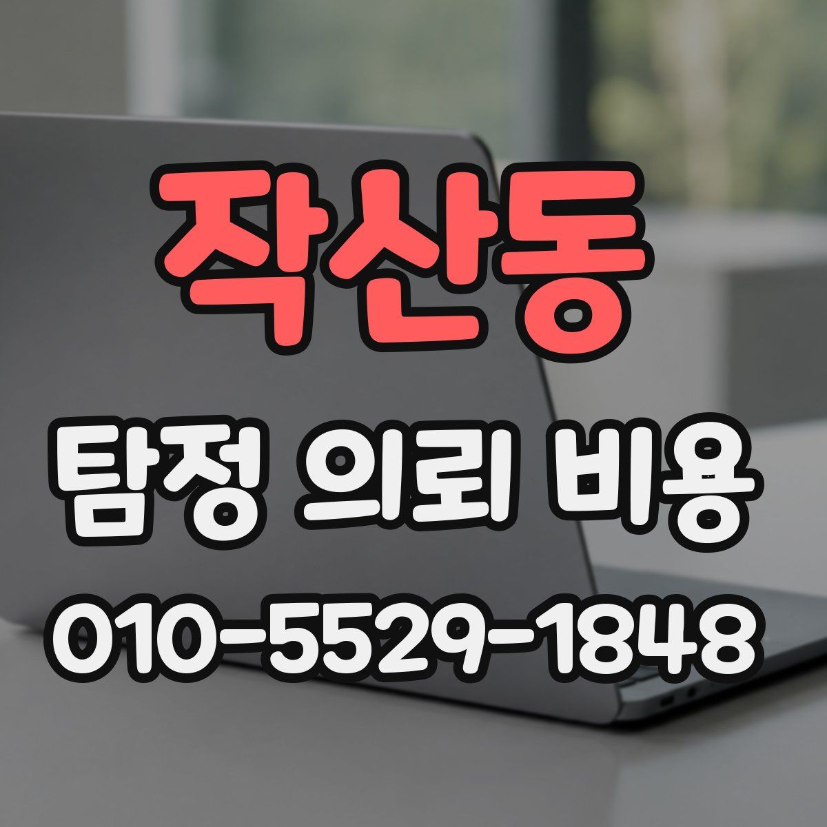 작산동 탐정 의뢰 비용