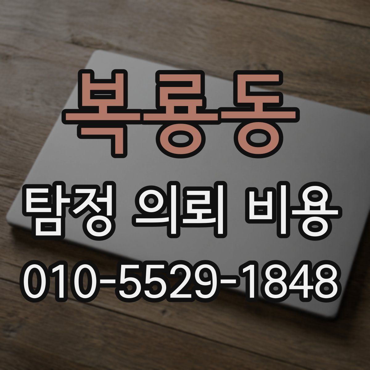 복룡동 탐정 의뢰 비용