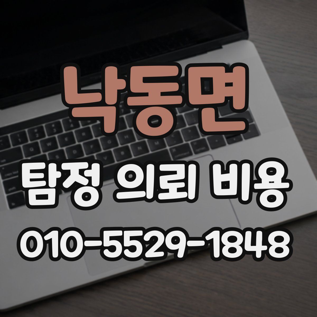 낙동면 탐정 의뢰 비용