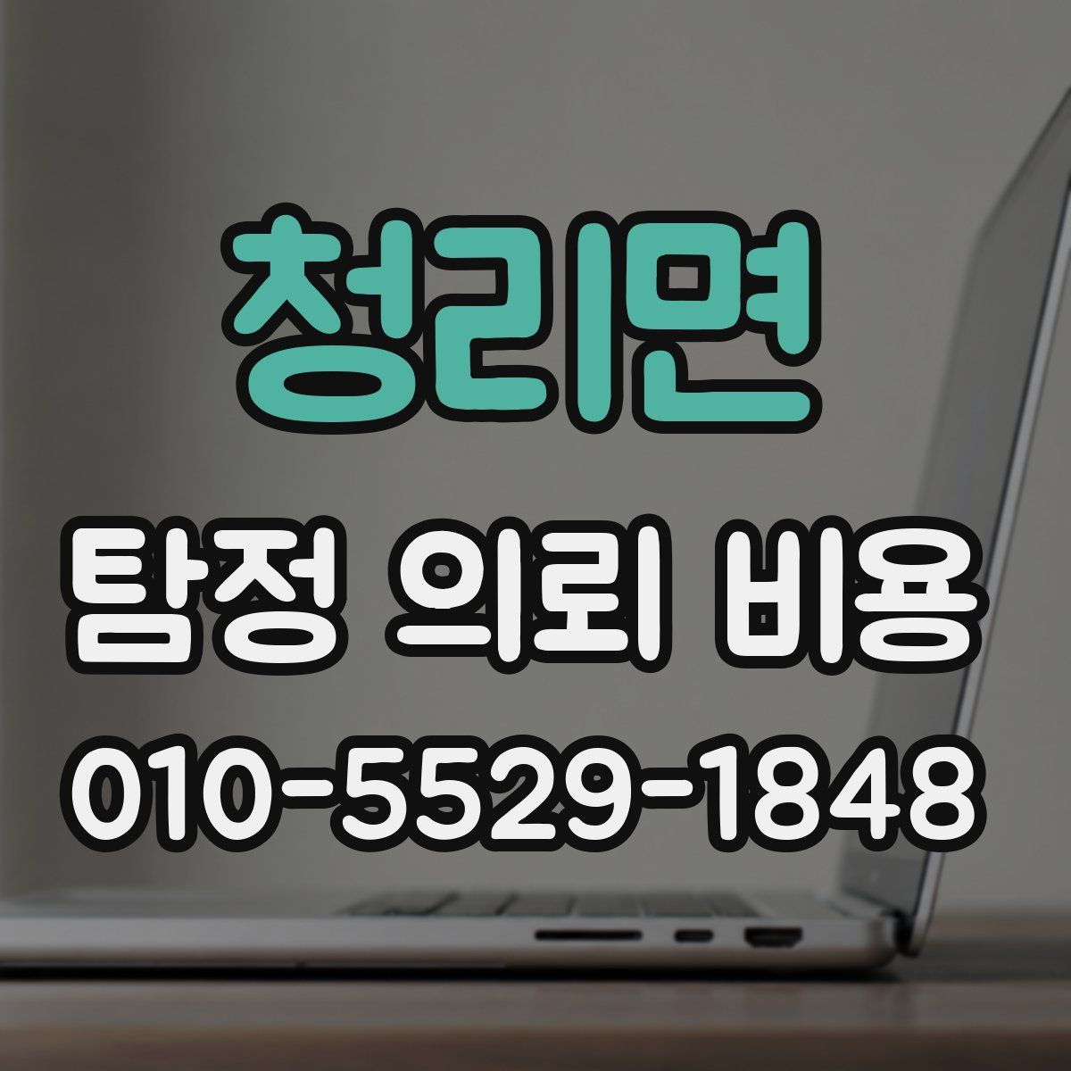 청리면 탐정 의뢰 비용