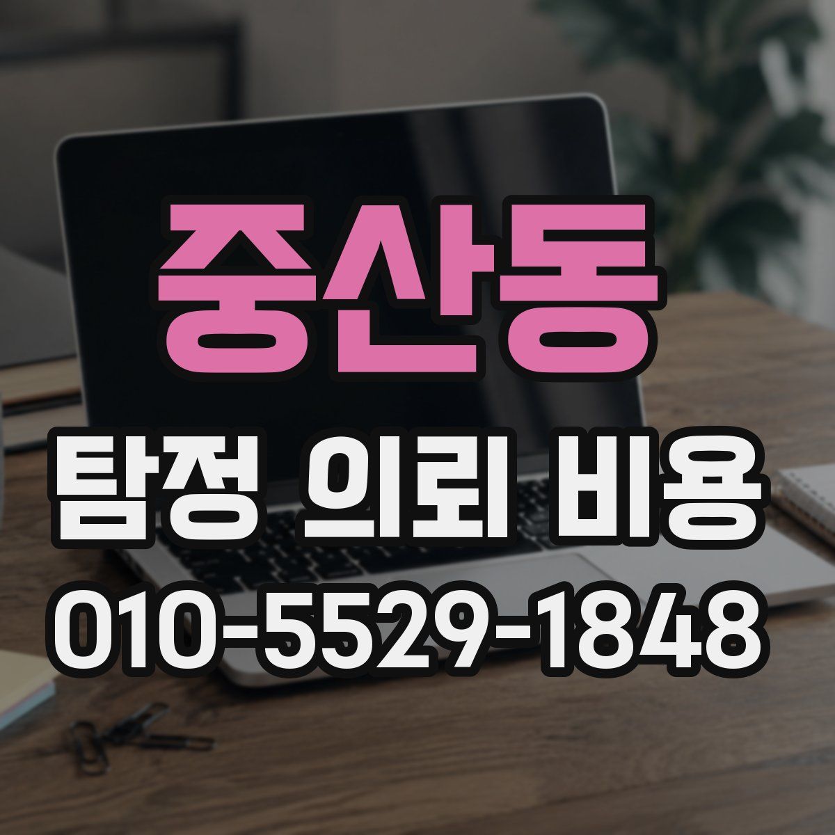 중산동 탐정 의뢰 비용