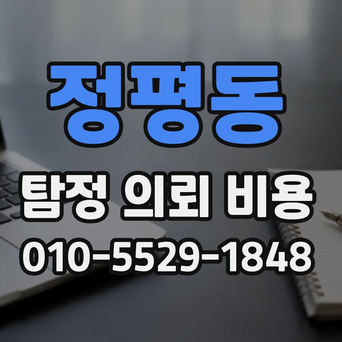 정평동 탐정 의뢰 비용