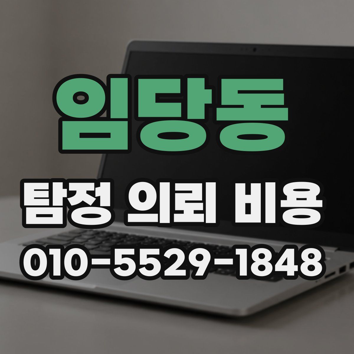 임당동 탐정 의뢰 비용