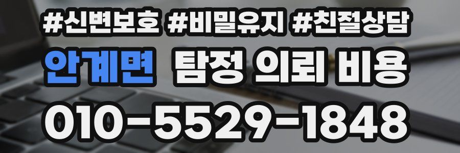 안계면 탐정 의뢰 비용
