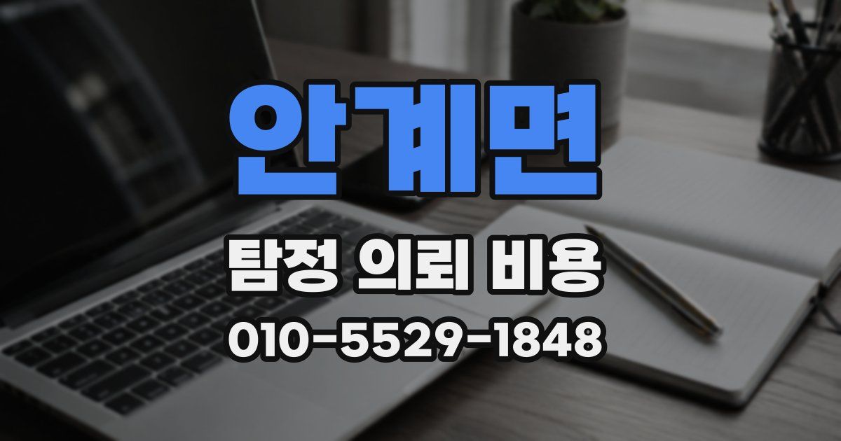 안계면 탐정 의뢰 비용