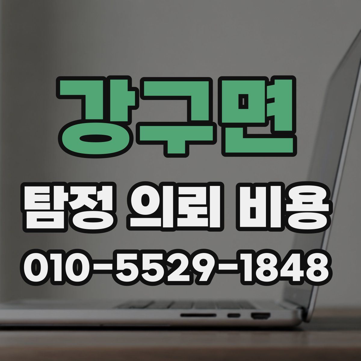 강구면 탐정 의뢰 비용