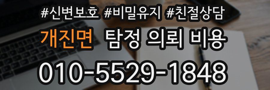 개진면 탐정 의뢰 비용