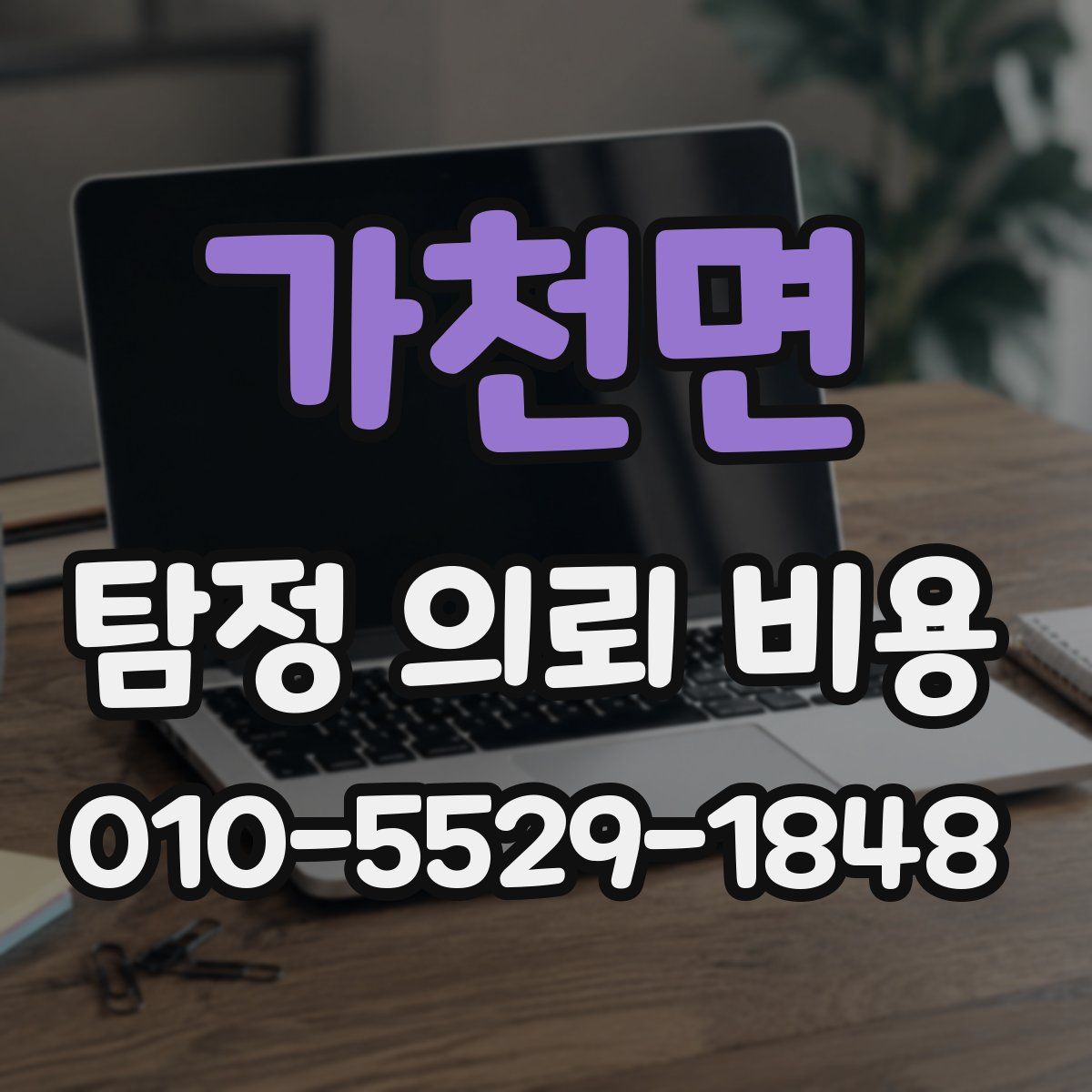 가천면 탐정 의뢰 비용
