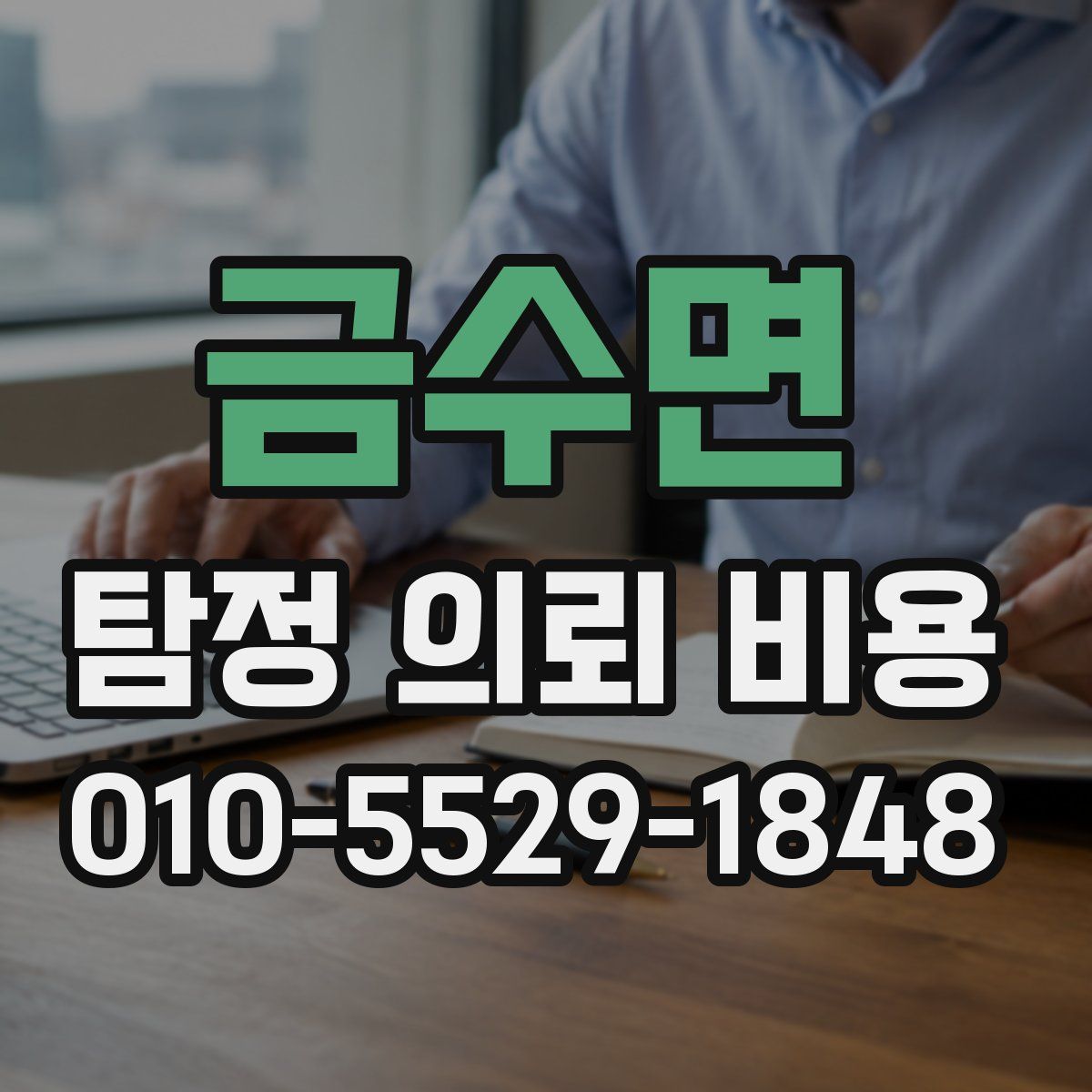 금수면 탐정 의뢰 비용