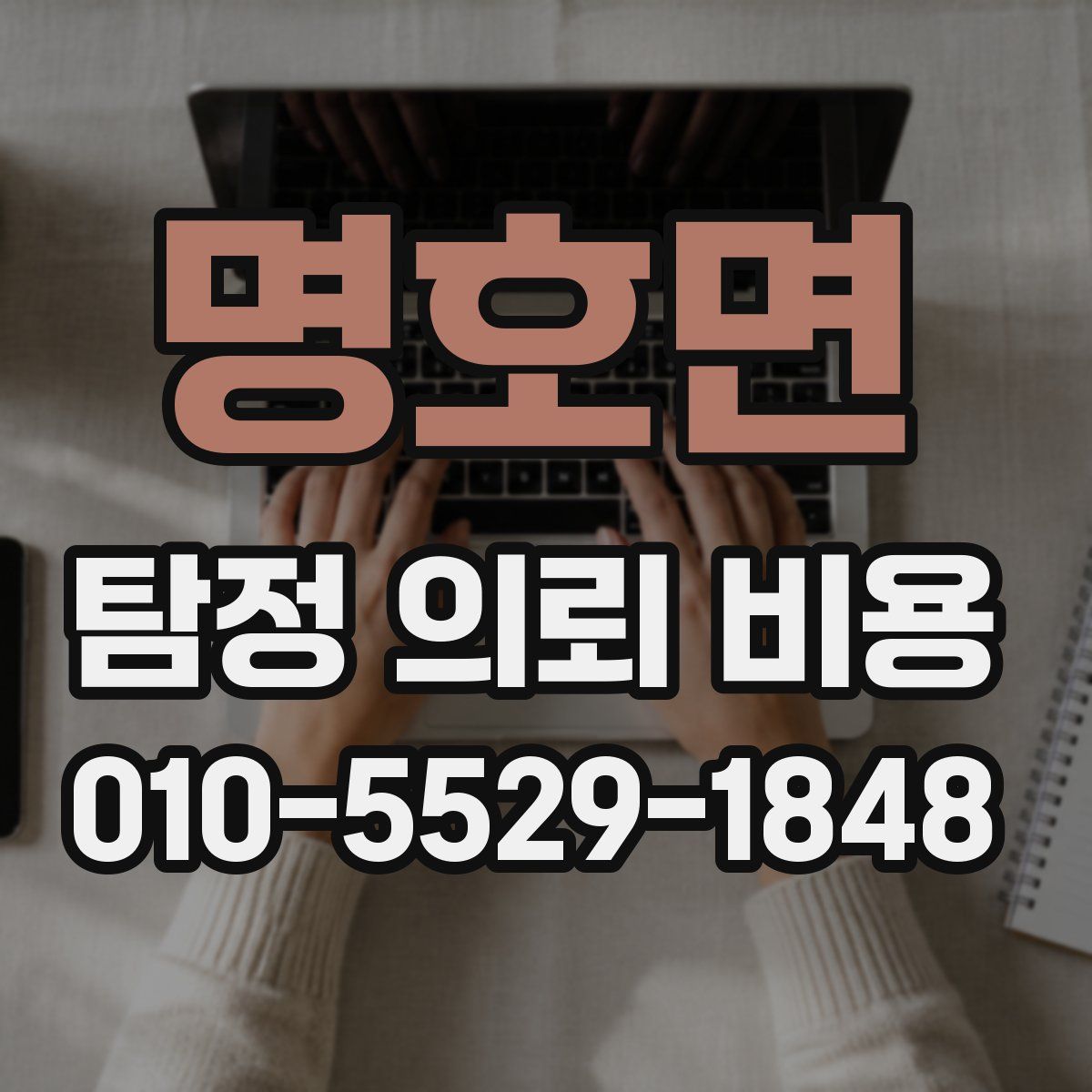 명호면 탐정 의뢰 비용