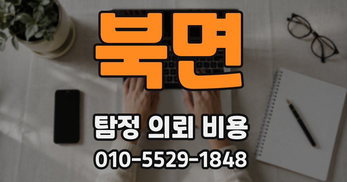 북면 탐정 의뢰 비용