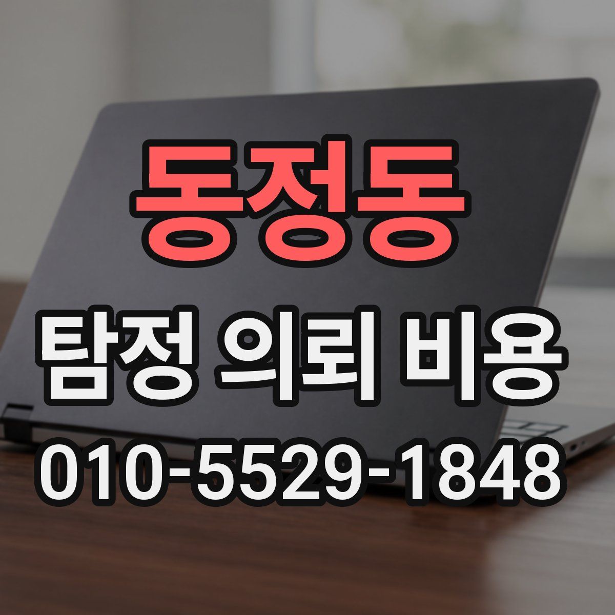 동정동 탐정 의뢰 비용