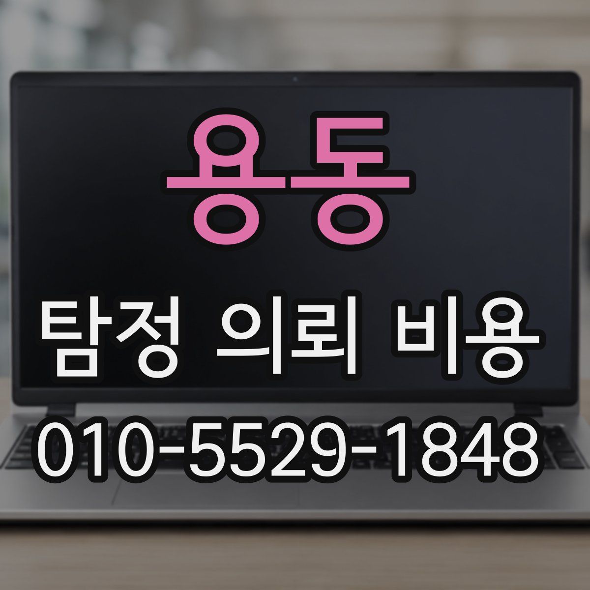 용동 탐정 의뢰 비용