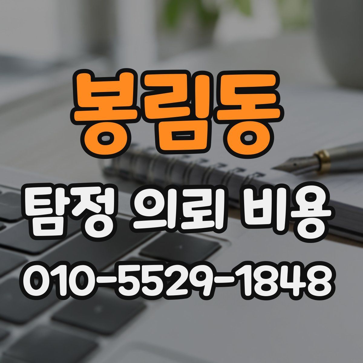 봉림동 탐정 의뢰 비용