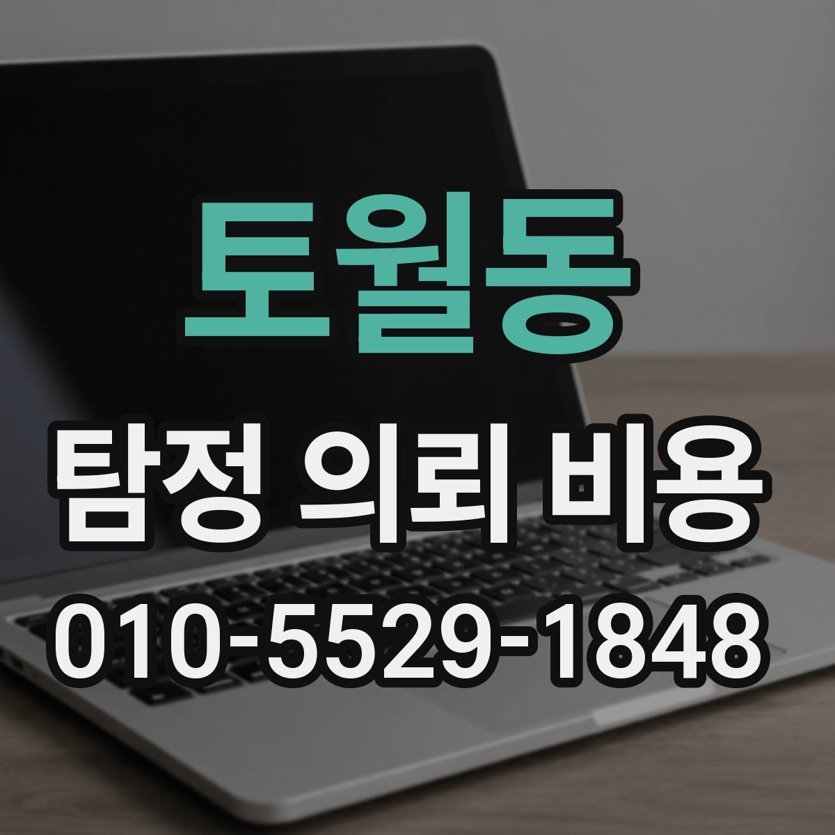 토월동 탐정 의뢰 비용