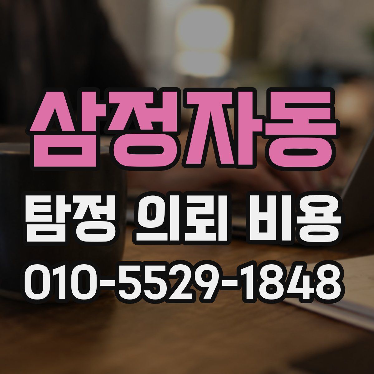 삼정자동 탐정 의뢰 비용