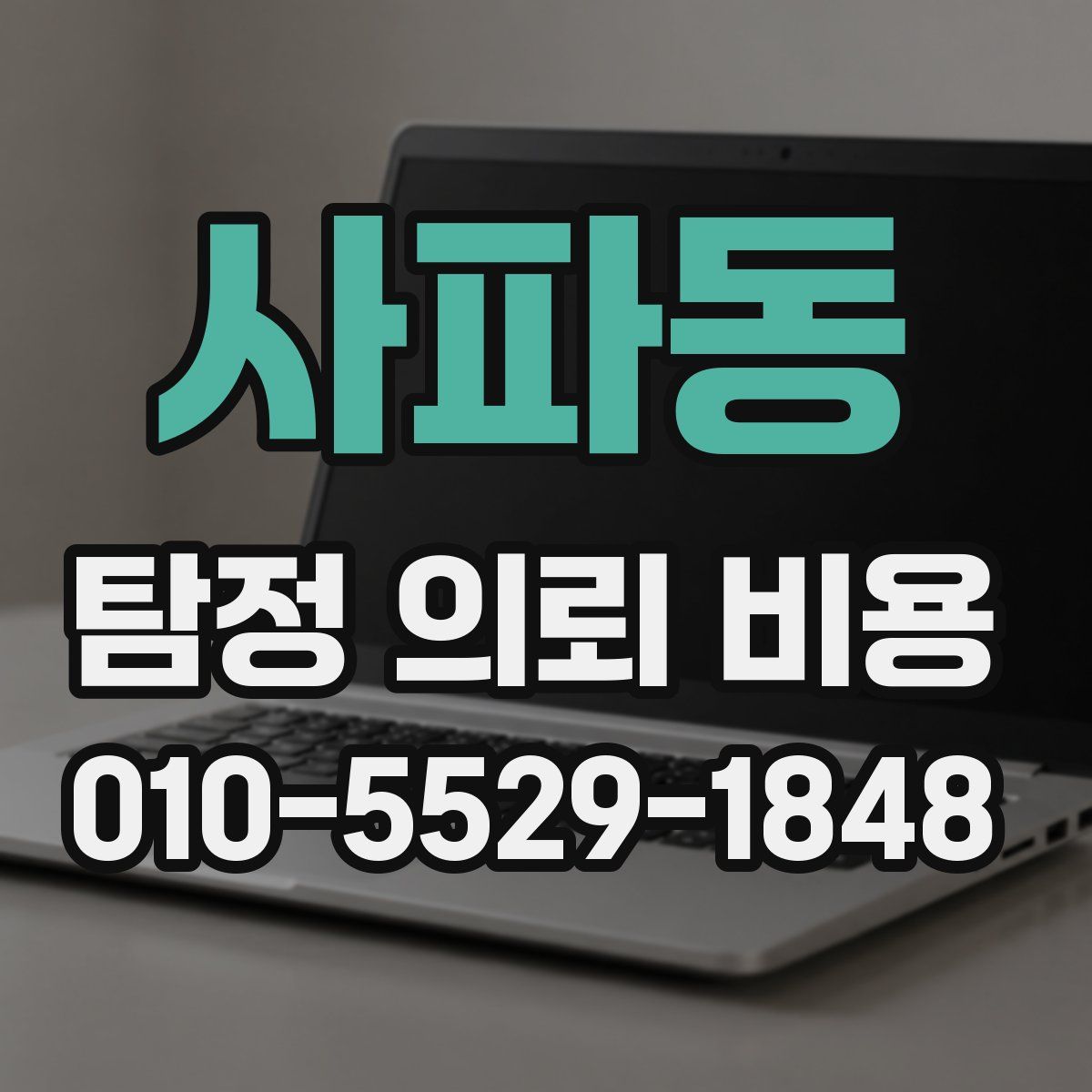 사파동 탐정 의뢰 비용