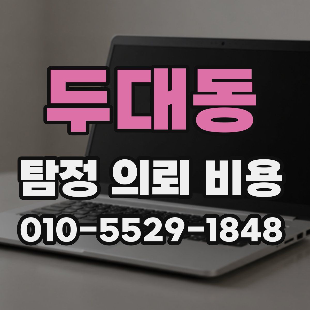 두대동 탐정 의뢰 비용