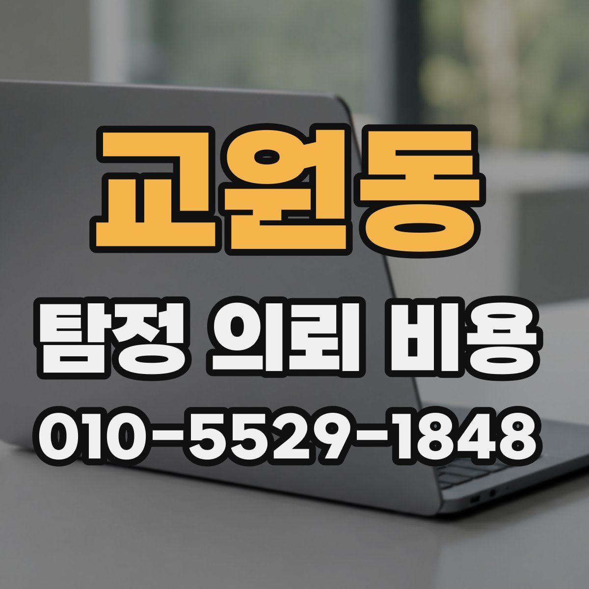 교원동 탐정 의뢰 비용