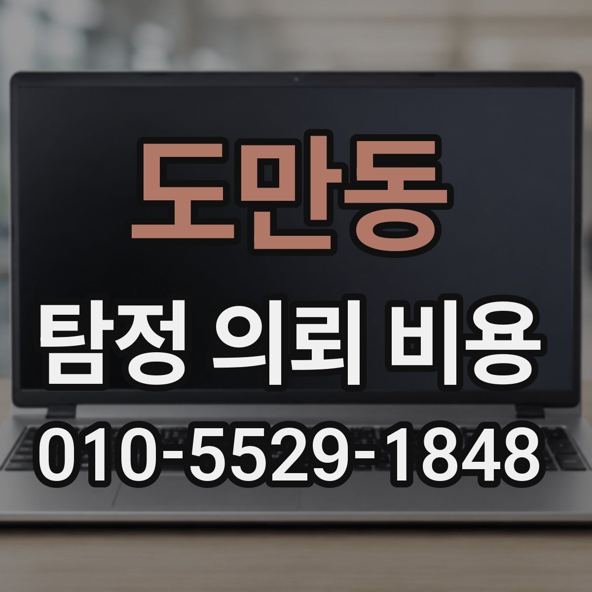 도만동 탐정 의뢰 비용