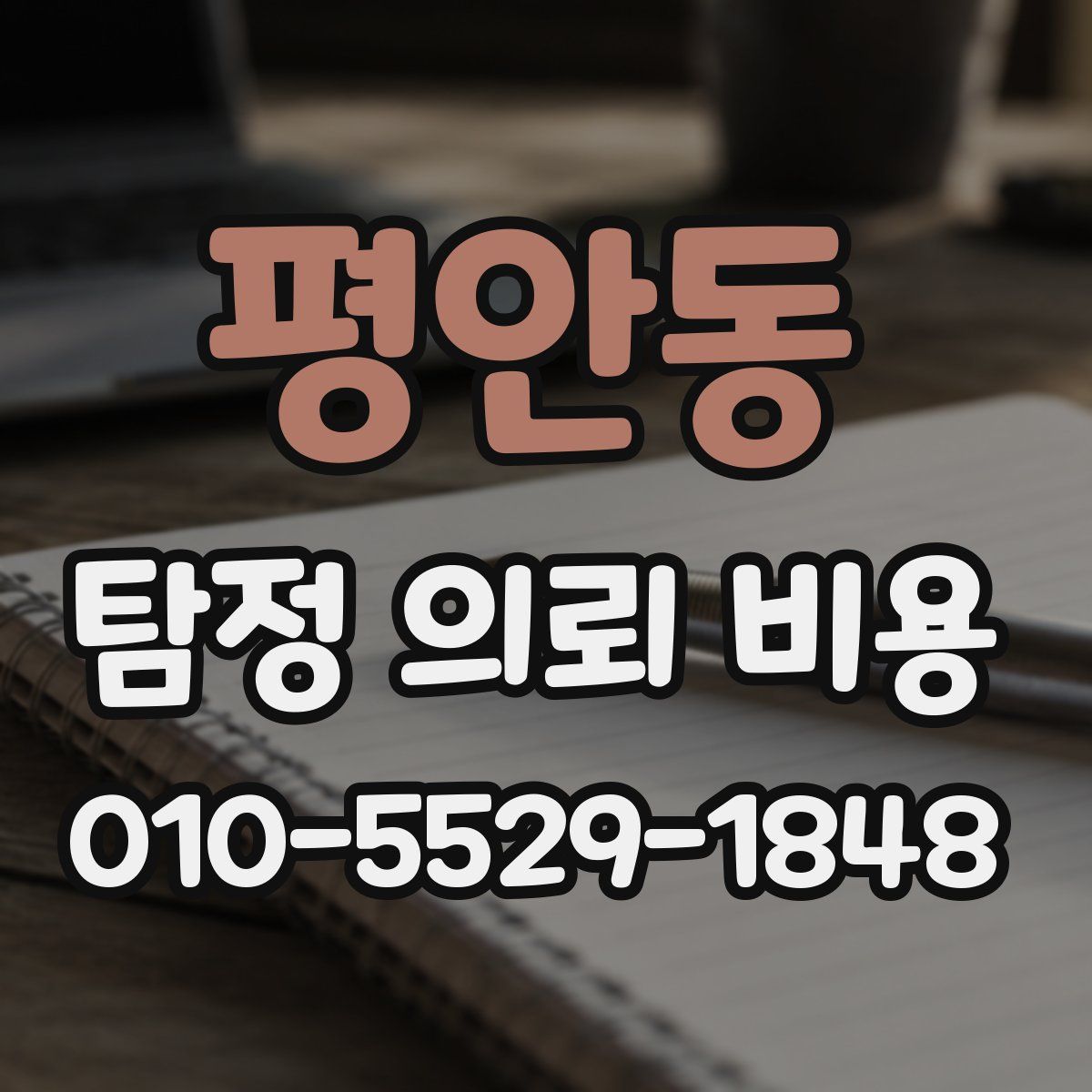 평안동 탐정 의뢰 비용
