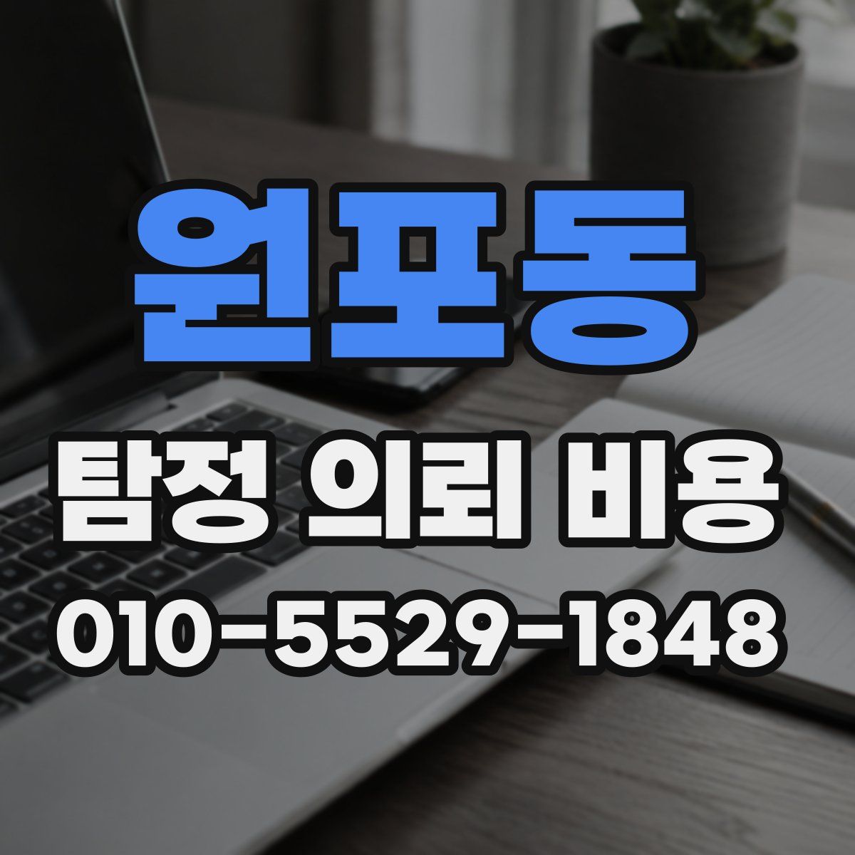 원포동 탐정 의뢰 비용