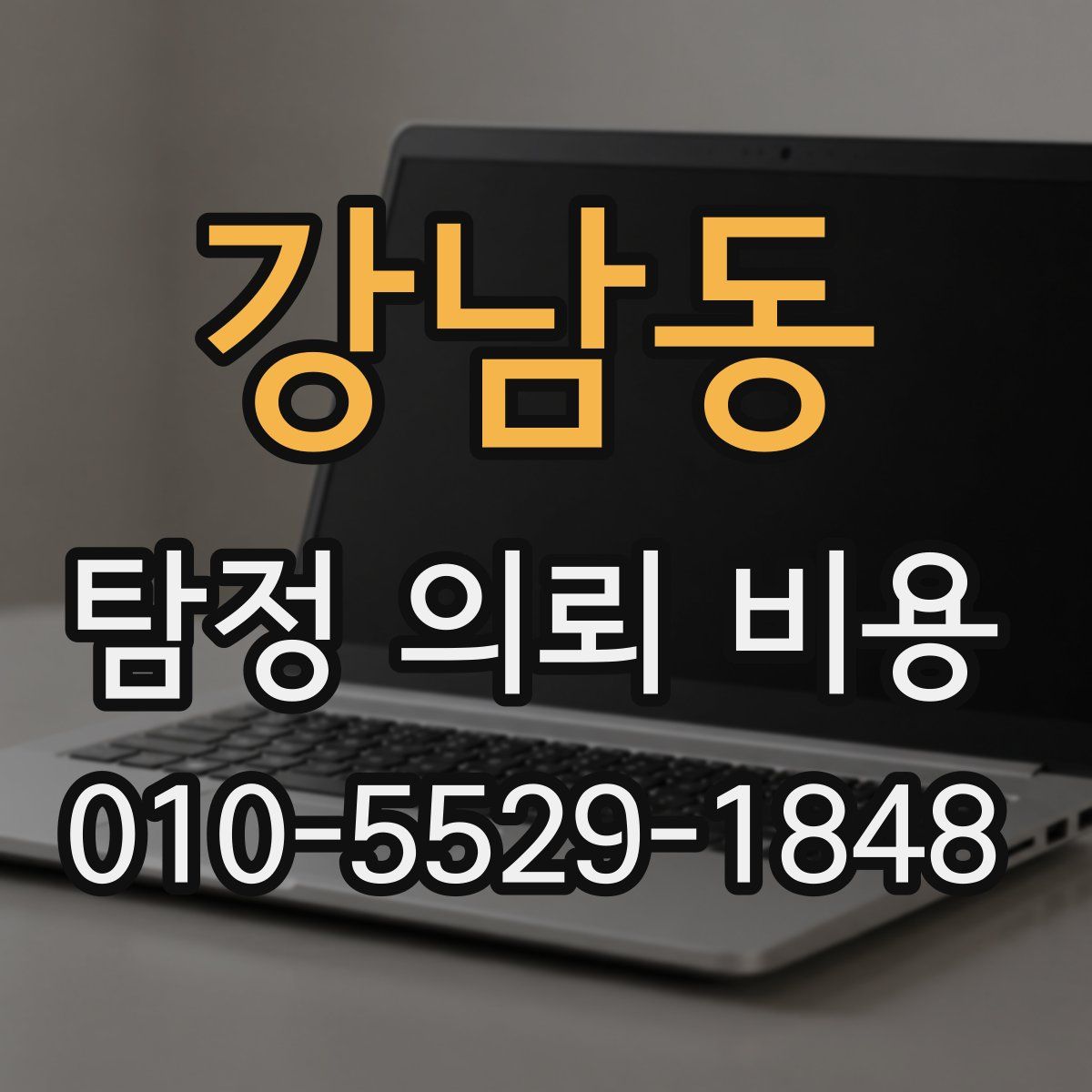 강남동 탐정 의뢰 비용