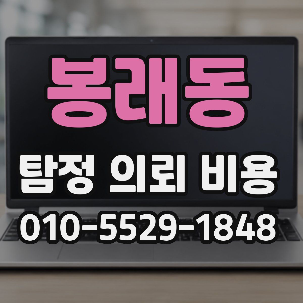 봉래동 탐정 의뢰 비용