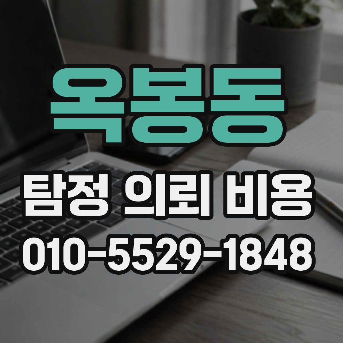 옥봉동 탐정 의뢰 비용