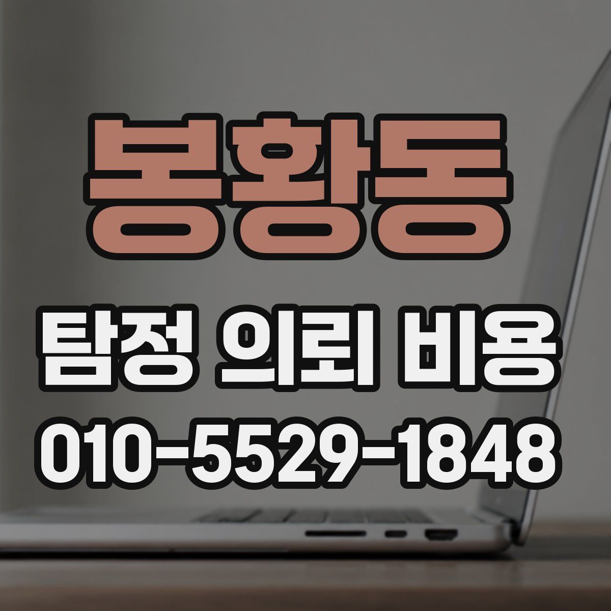봉황동 탐정 의뢰 비용