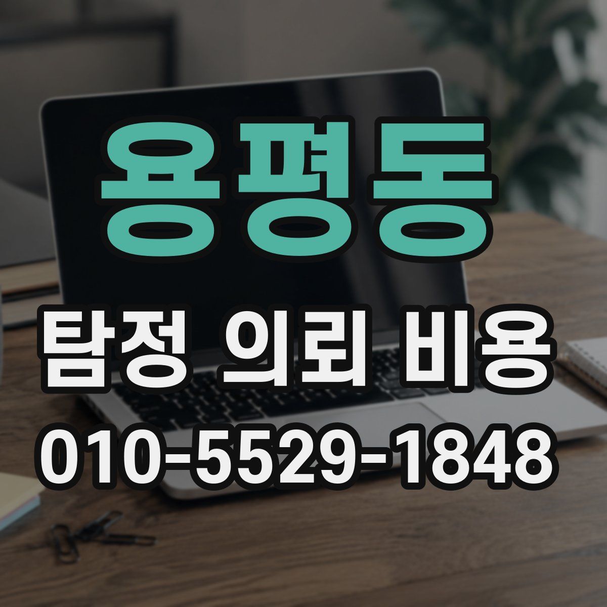 용평동 탐정 의뢰 비용
