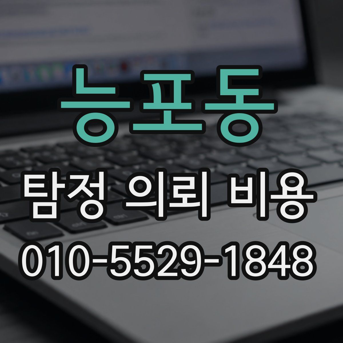 능포동 탐정 의뢰 비용