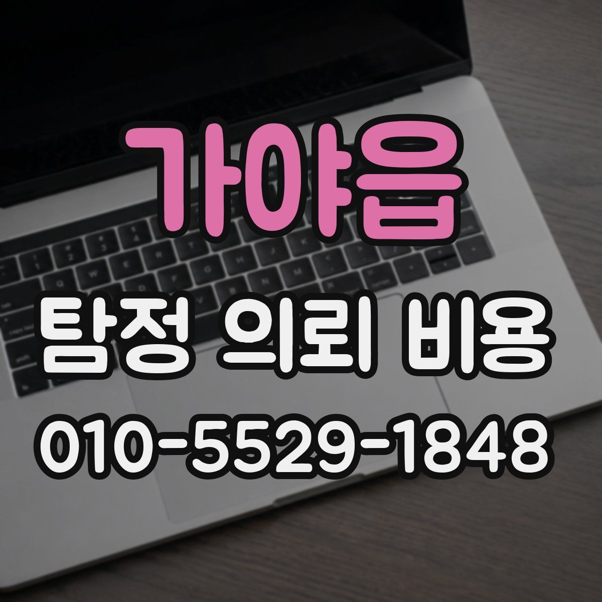 가야읍 탐정 의뢰 비용