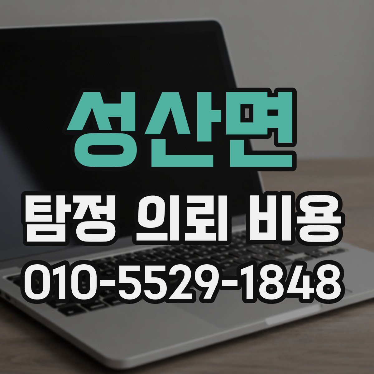 성산면 탐정 의뢰 비용