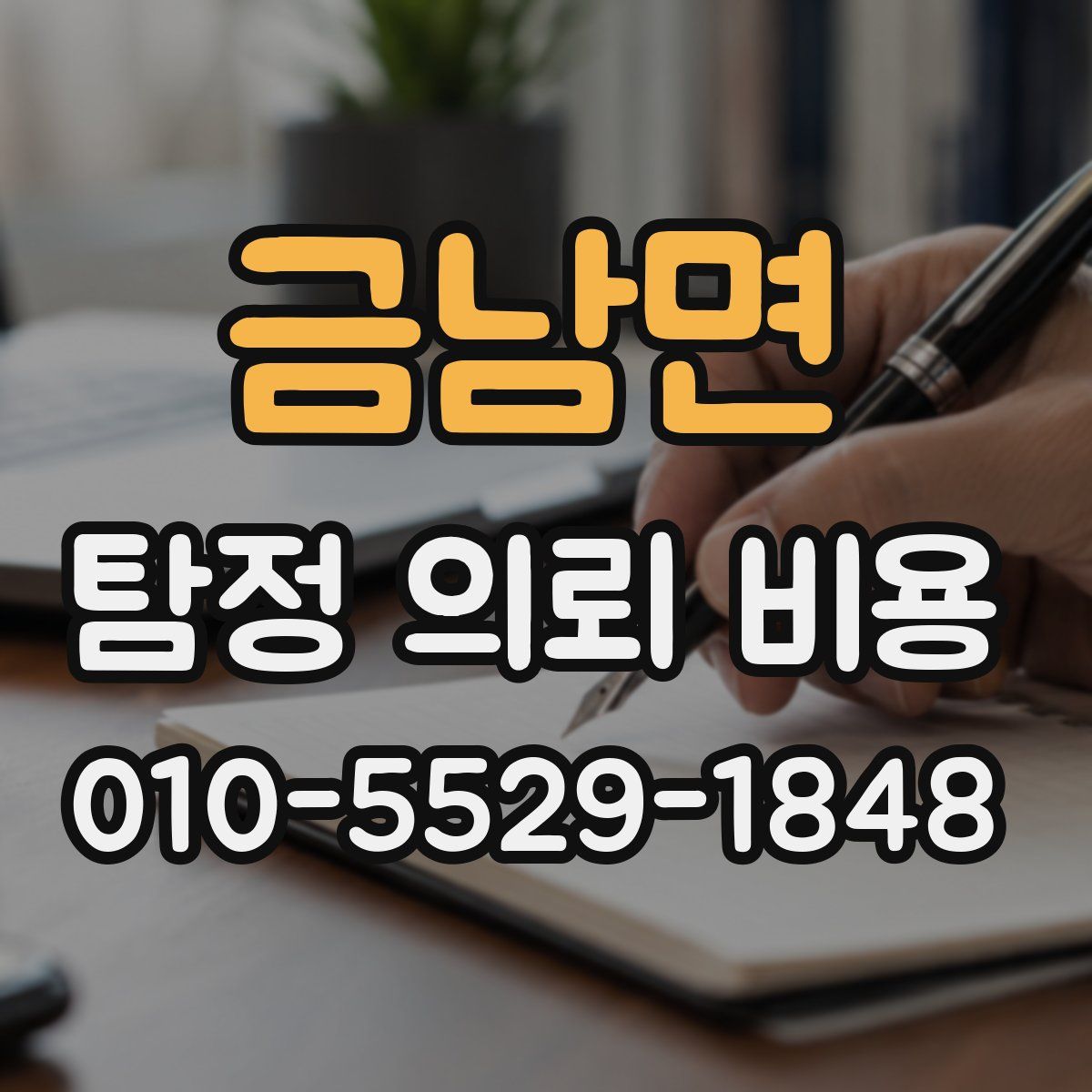 금남면 탐정 의뢰 비용