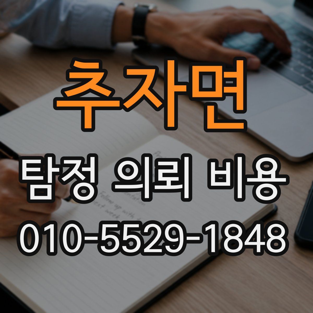 추자면 탐정 의뢰 비용