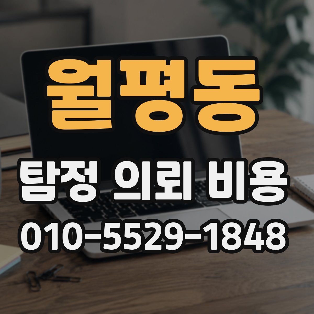 월평동 탐정 의뢰 비용