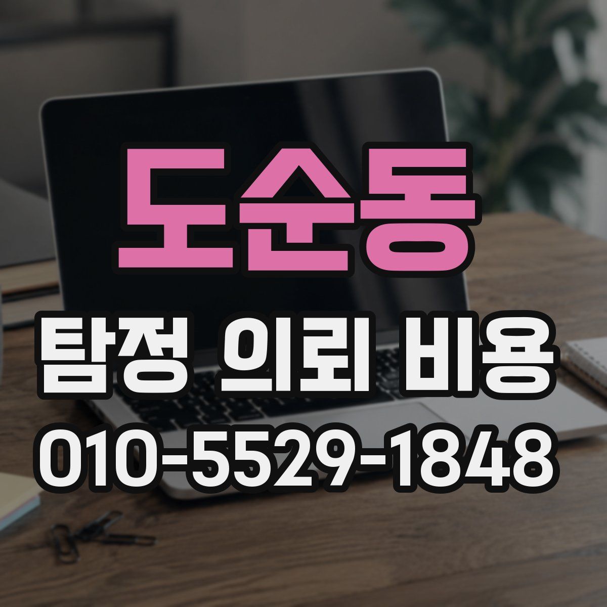 도순동 탐정 의뢰 비용