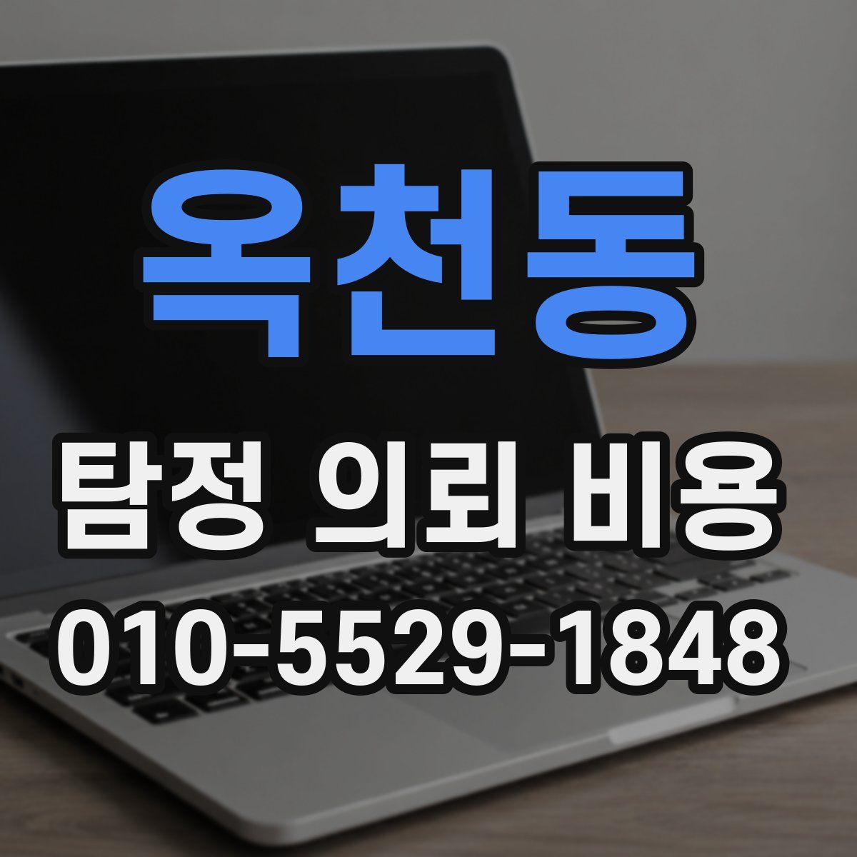 옥천동 탐정 의뢰 비용