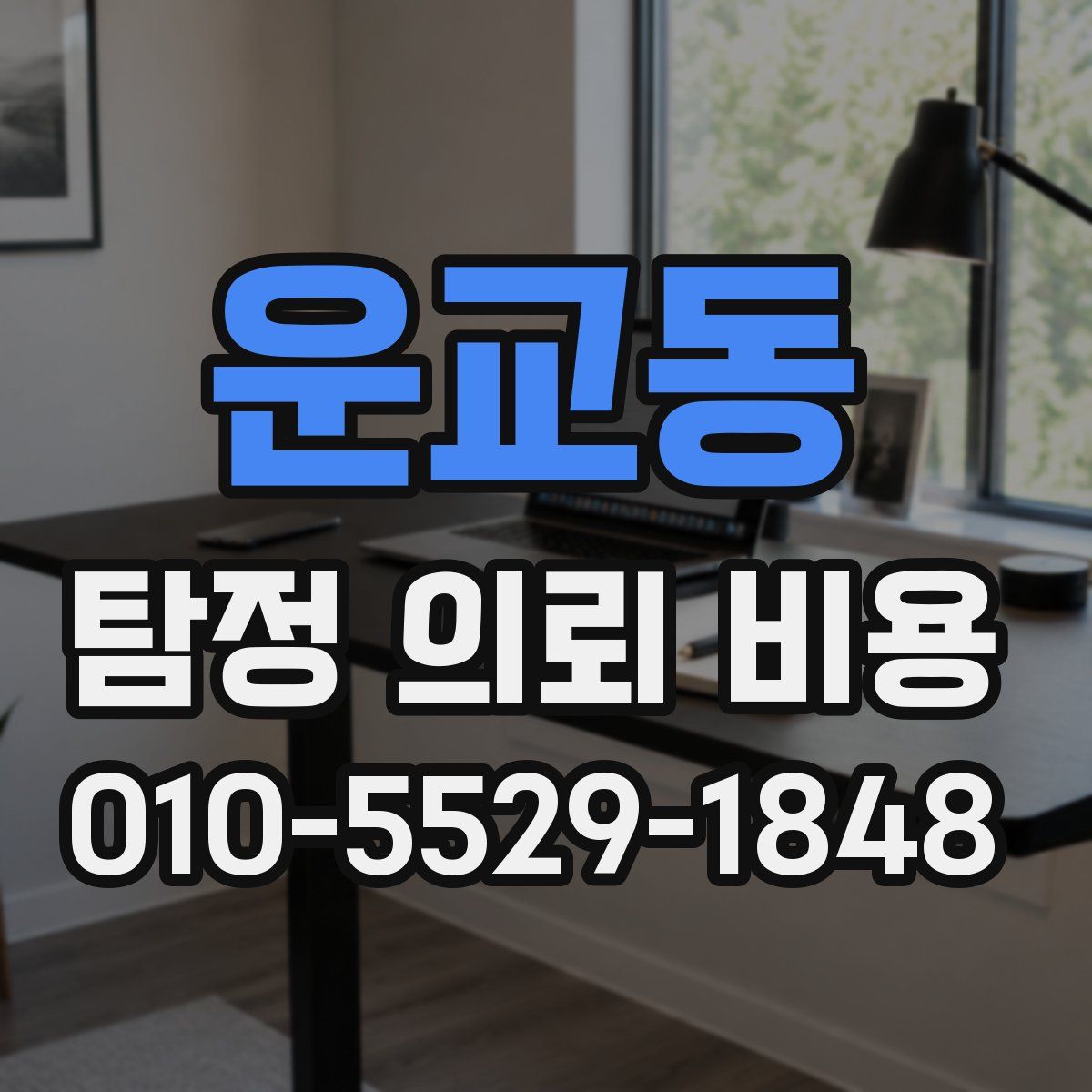 운교동 탐정 의뢰 비용