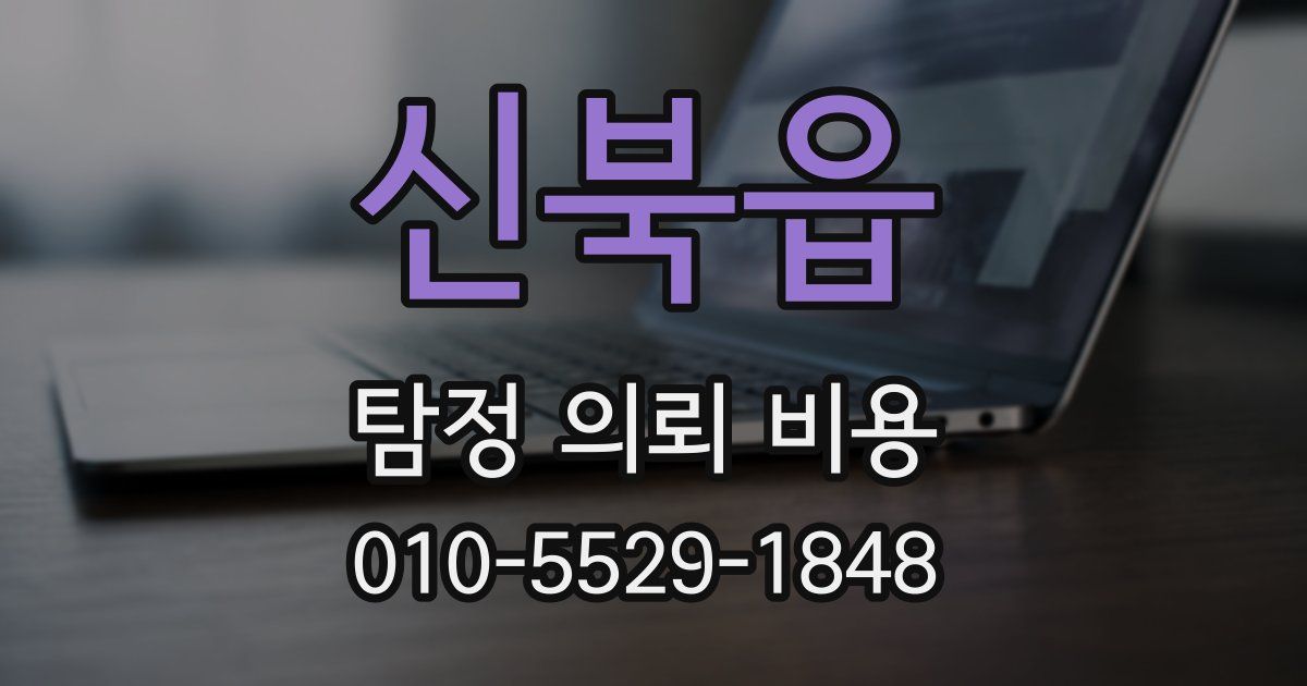 신북읍 탐정 의뢰 비용