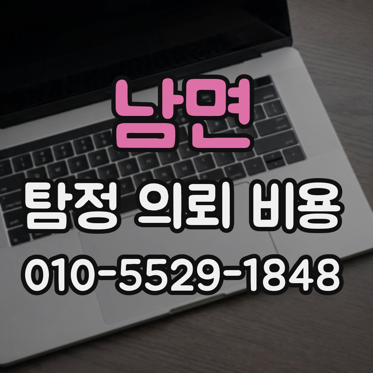 남면 탐정 의뢰 비용