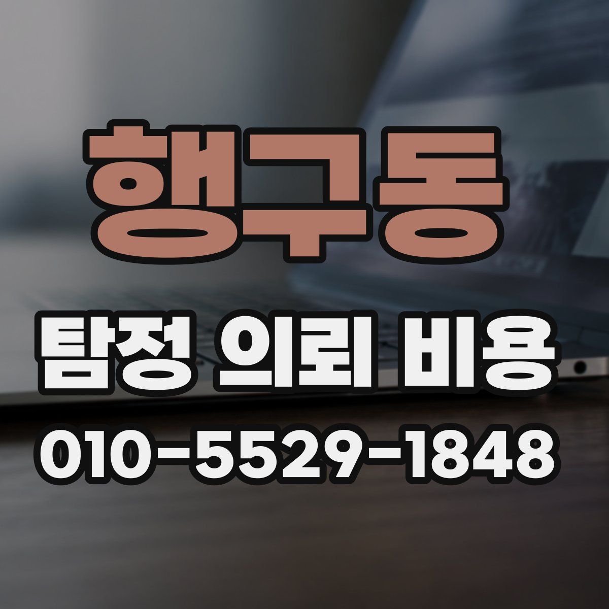 행구동 탐정 의뢰 비용