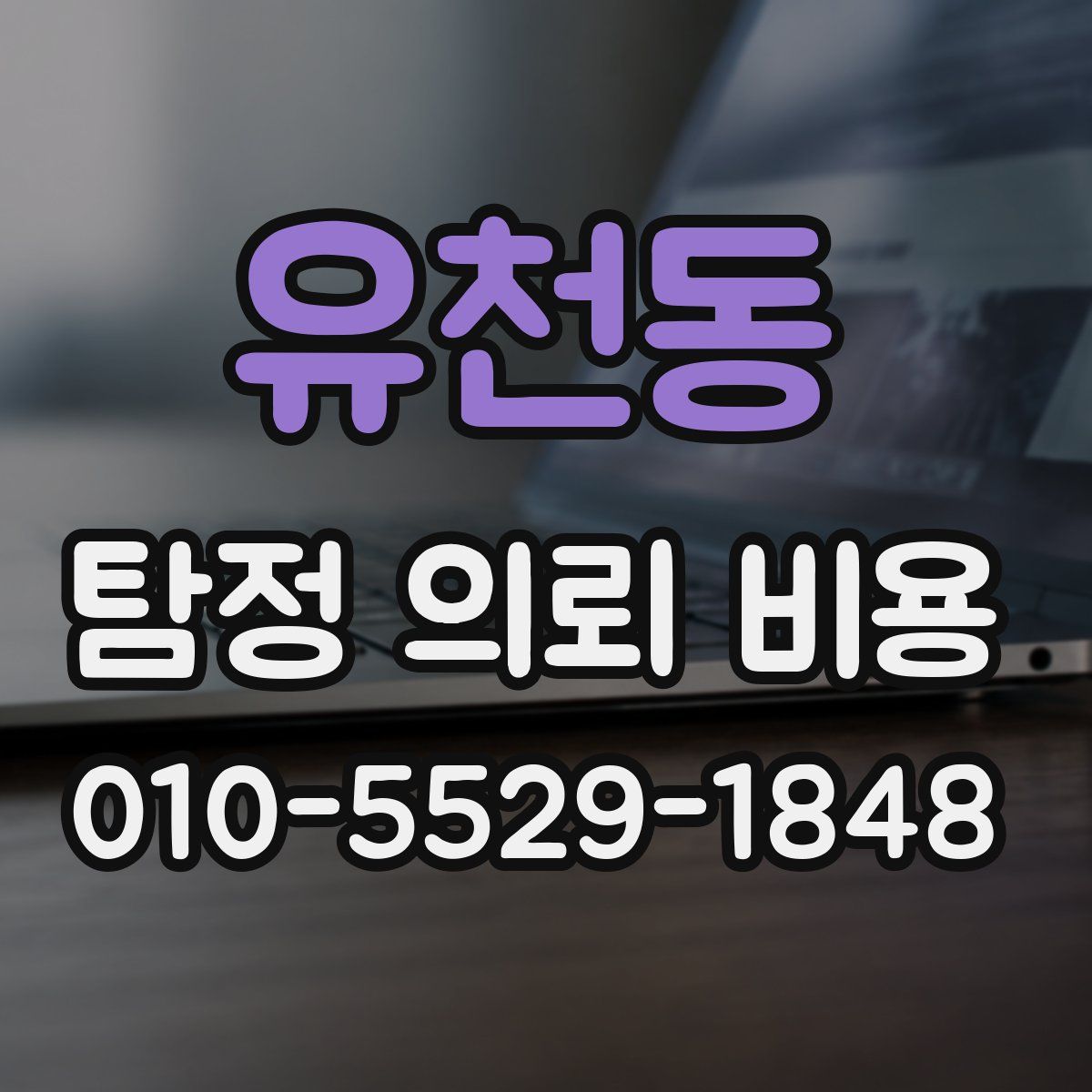 유천동 탐정 의뢰 비용