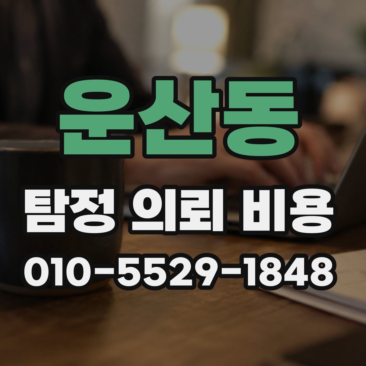 운산동 탐정 의뢰 비용