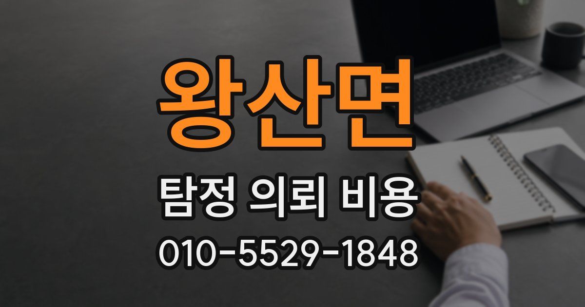 왕산면 탐정 의뢰 비용